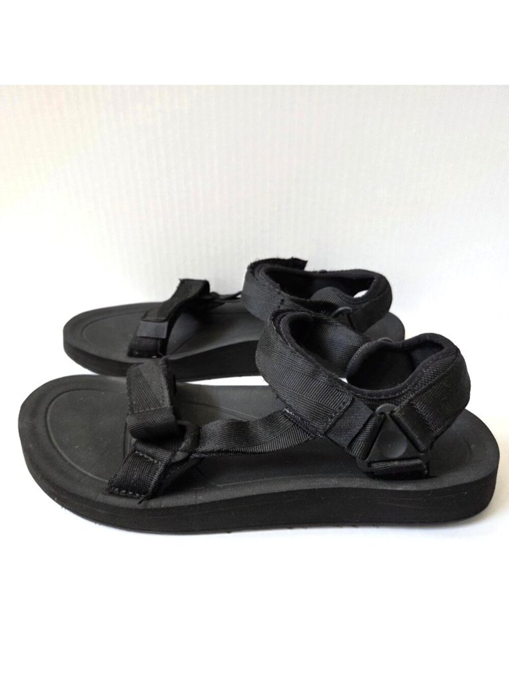 Teva Sandals Mens 11 Black Original Universal Premier Hiking Water 1015192